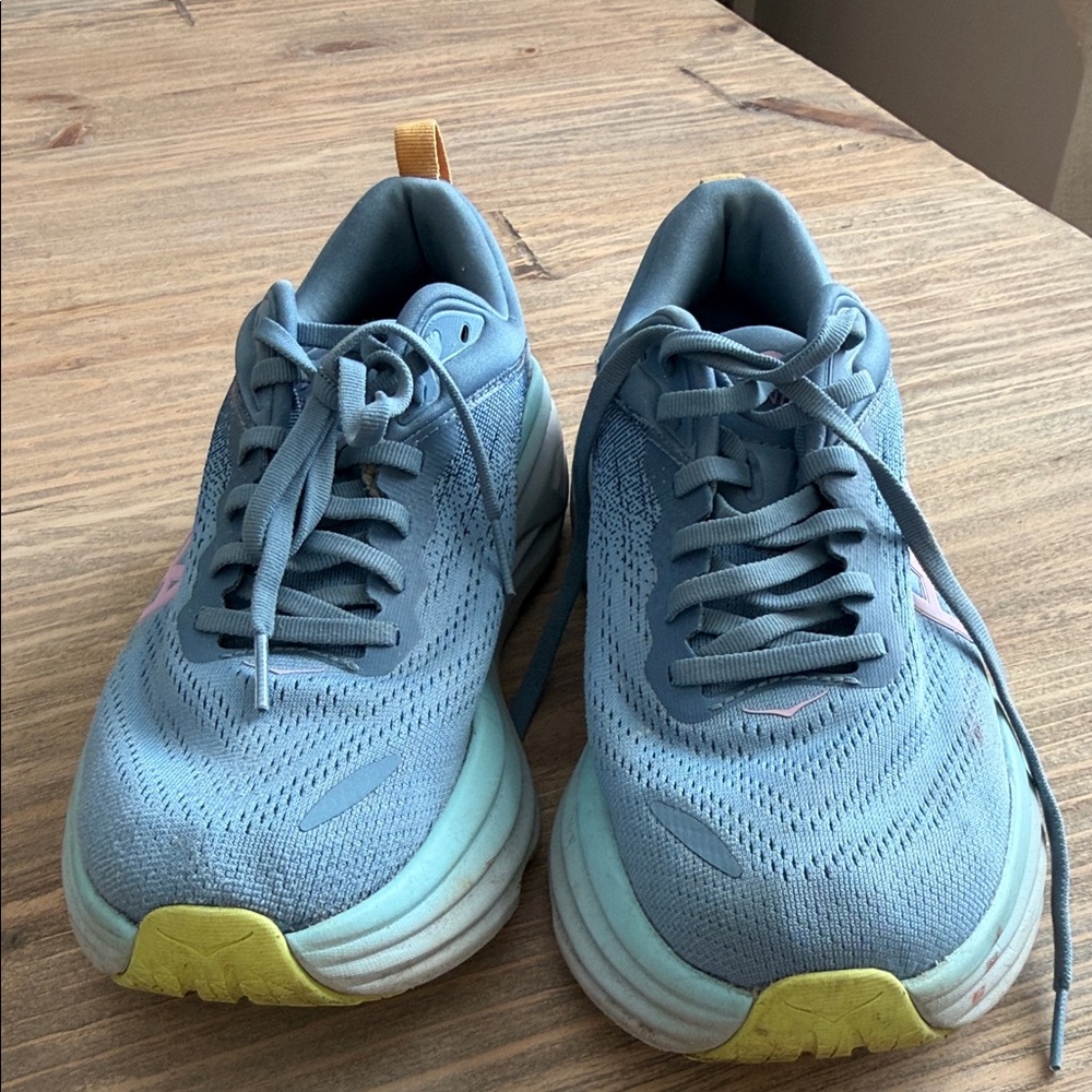 Hoka Sky Blue Athletic Sneakers - Picture 2 of 5